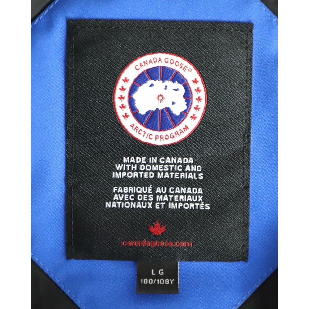 Pre Loved Canada Goose  PBI Freestyle Gilet in Blue Polyester - Picture 4 of 10